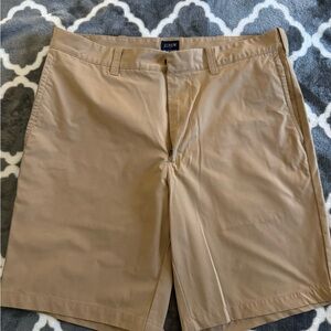 J. Crew Men's Khaki Flat Front Shorts
